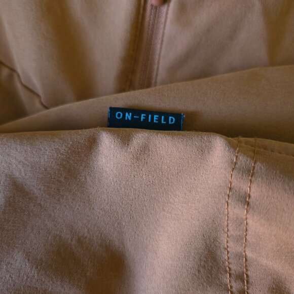 Men's Nike Texas Longhorns Coaches' On-Field Short Sleeve Quarter-Zip Jacket - Picture 3 of 3